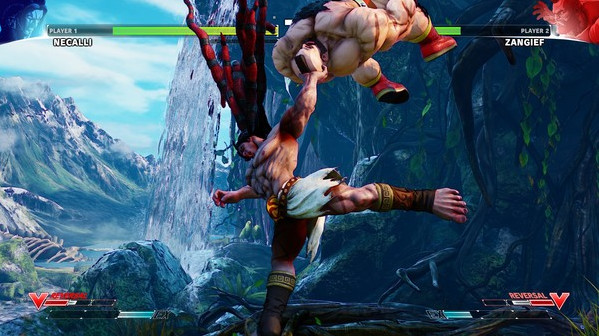 Игра Street Fighter V, скриншот