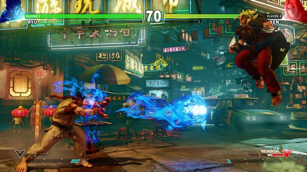 Игра Street Fighter V, скриншот