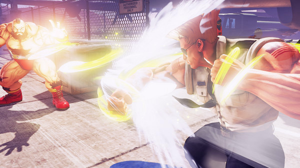 Игра Street Fighter V, скриншот