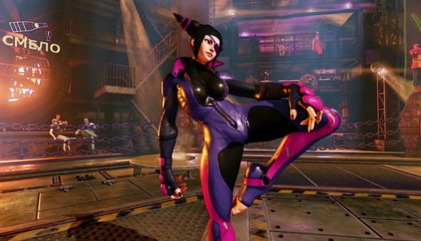 Игра Street Fighter V, скриншот