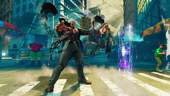 Игра Street Fighter V, скриншот