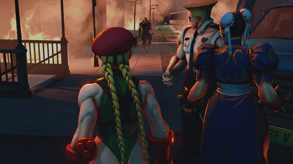 Игра Street Fighter V, скриншот