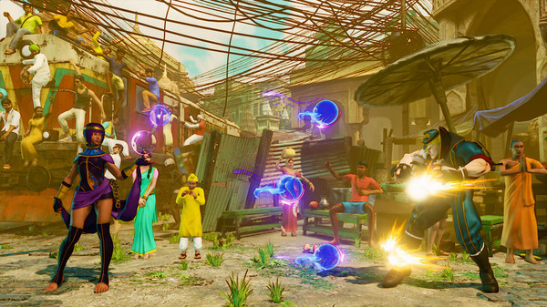 Игра Street Fighter V, скриншот