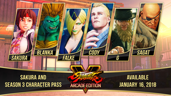Игра Street Fighter V - Season 3 Character Pass, скриншот