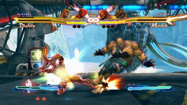 Игра Street Fighter X Tekken: Gems Assist 3, скриншот