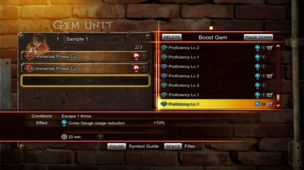Игра Street Fighter X Tekken: SF Booster Pack 7, скриншот
