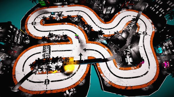 Игра Street Heat, скриншот