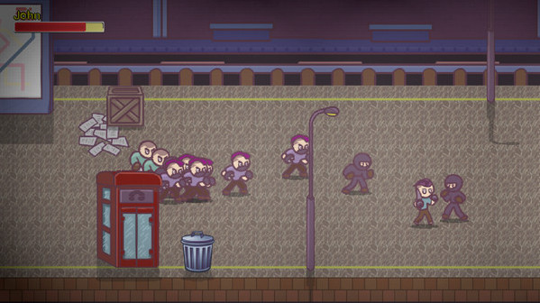 Игра Street karate 3, скриншот