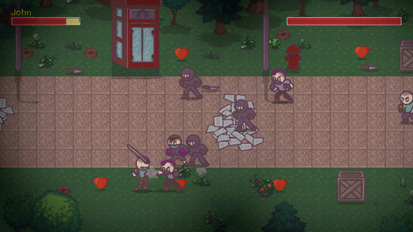 Игра Street karate 3, скриншот