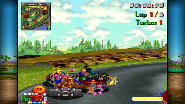 Игра Street Racer Collection (QUByte Classics), скриншот