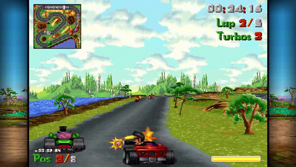 Игра Street Racer Collection (QUByte Classics), скриншот