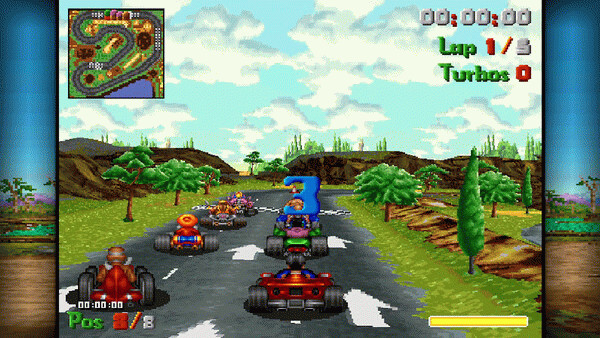 Игра Street Racer Collection (QUByte Classics), скриншот