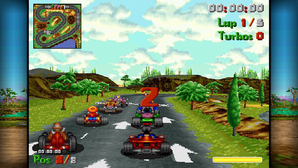 Игра Street Racer Collection (QUByte Classics), скриншот