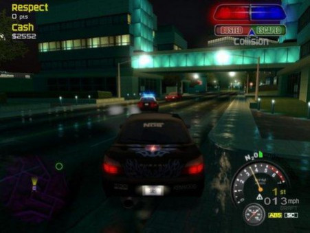 Игра Street Racing Syndicate, скриншот