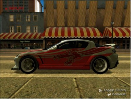 Игра Street Racing Syndicate, скриншот
