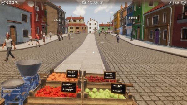 Игра Street Vendor's Journey, скриншот