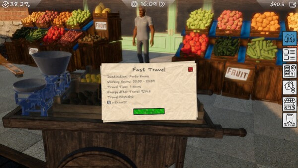 Игра Street Vendor's Journey, скриншот