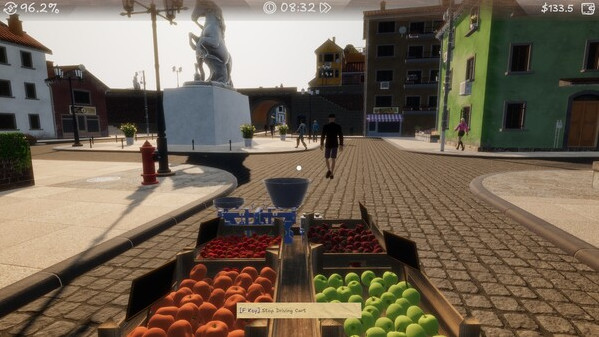 Игра Street Vendor's Journey, скриншот