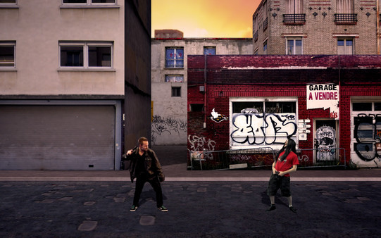 Игра Streets of Fury EX, скриншот