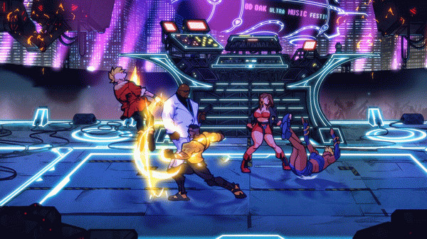 Игра Streets of Rage 4, скриншот