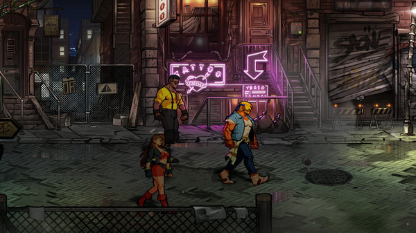 Игра Streets of Rage 4, скриншот