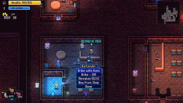 Игра Streets of Rogue, скриншот