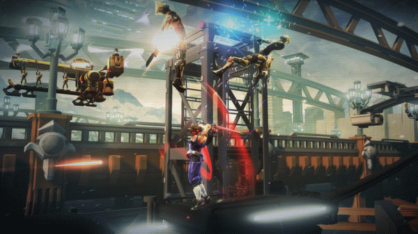 Игра STRIDER / ストライダー飛竜, скриншот