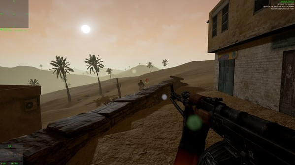 Игра Strike Force: Desert Thunder, скриншот