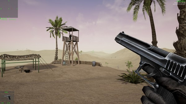 Игра Strike Force: Desert Thunder, скриншот