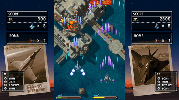 Игра STRIKERS 1945 III, скриншот