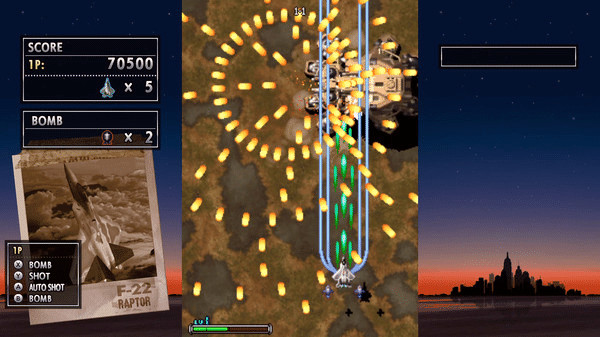 Игра STRIKERS 1945 III, скриншот