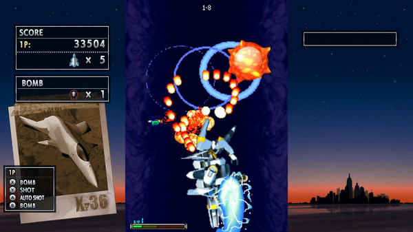 Игра STRIKERS 1945 III, скриншот