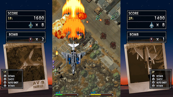 Игра STRIKERS 1945 III, скриншот