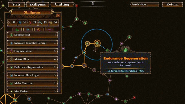 Игра Striving for Light, скриншот