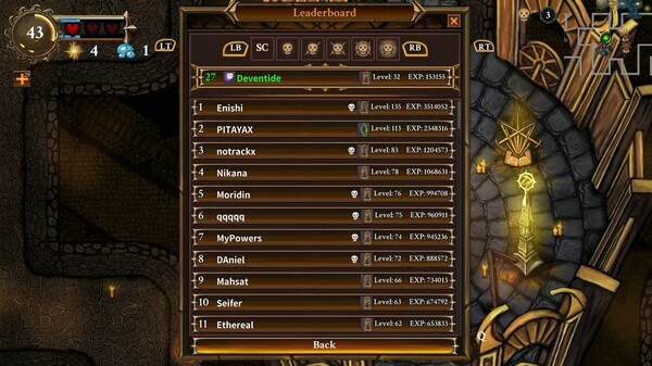 Игра Striving for Light, скриншот