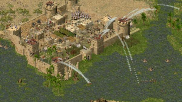 Игра Stronghold Crusader HD, скриншот