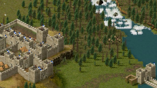 Игра Stronghold HD, скриншот