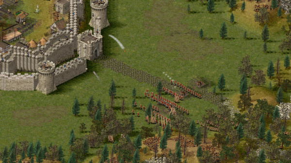 Игра Stronghold HD, скриншот