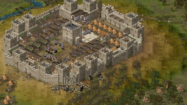 Игра Stronghold HD, скриншот