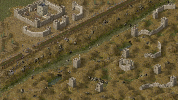 Игра Stronghold HD, скриншот