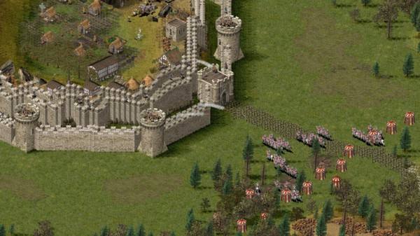 Игра Stronghold HD, скриншот