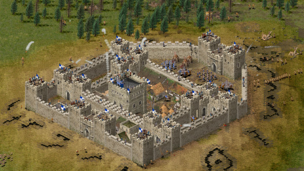 Игра Stronghold HD, скриншот