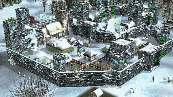 Игра Stronghold Legends, скриншот