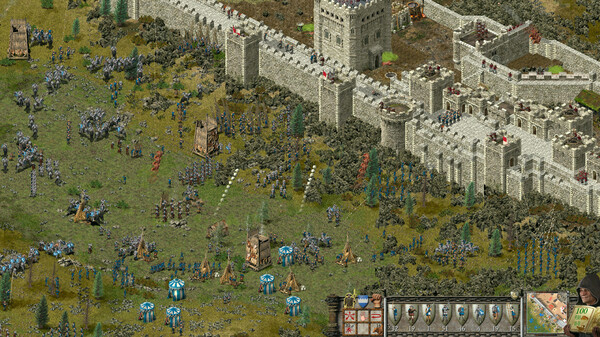 Игра Stronghold, скриншот