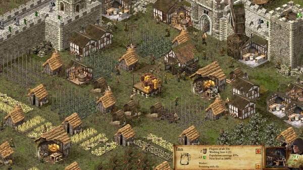 Игра Stronghold, скриншот