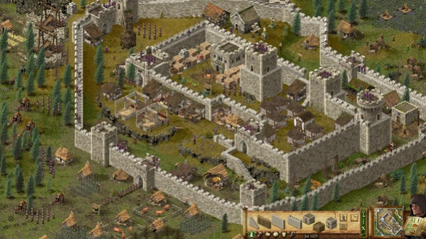 Игра Stronghold, скриншот