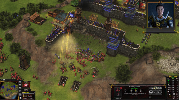 Игра Stronghold: Warlords - The Warrior Queen Campaign, скриншот
