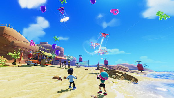 Игра Stunt Kite Party, скриншот