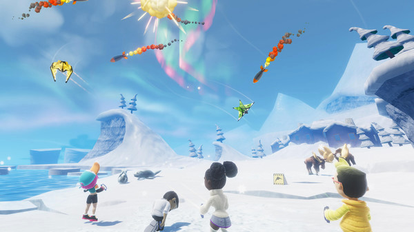 Игра Stunt Kite Party, скриншот