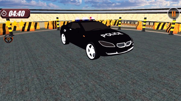 Игра Stunts Contest Police Car, скриншот